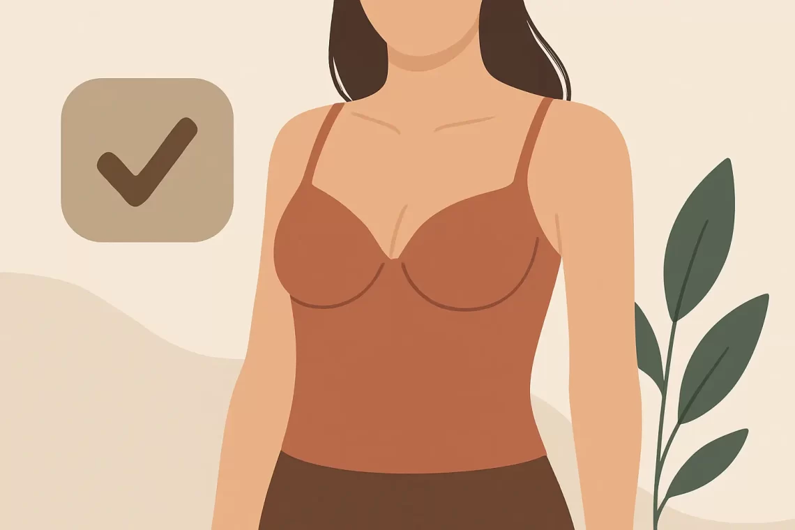 Camisola com bojo: conforto e sustentação