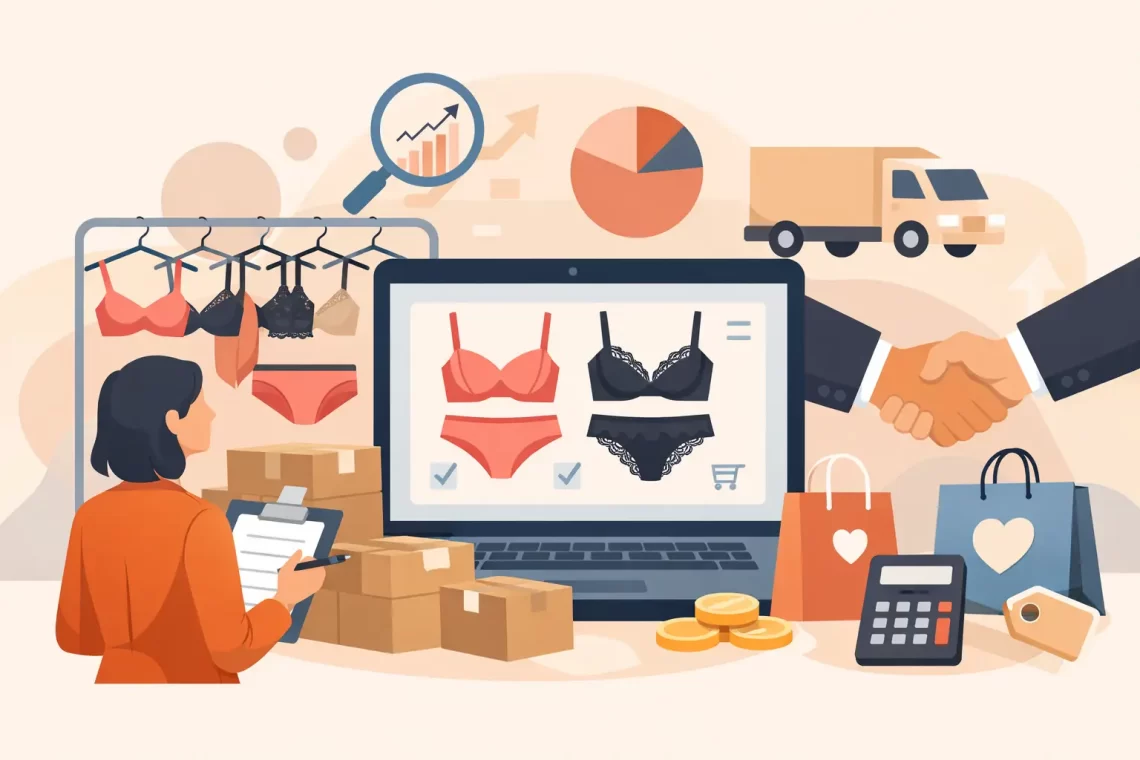 Como comprar lingerie no atacado sem errar