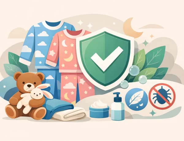 Como escolher pijama infantil antialérgico