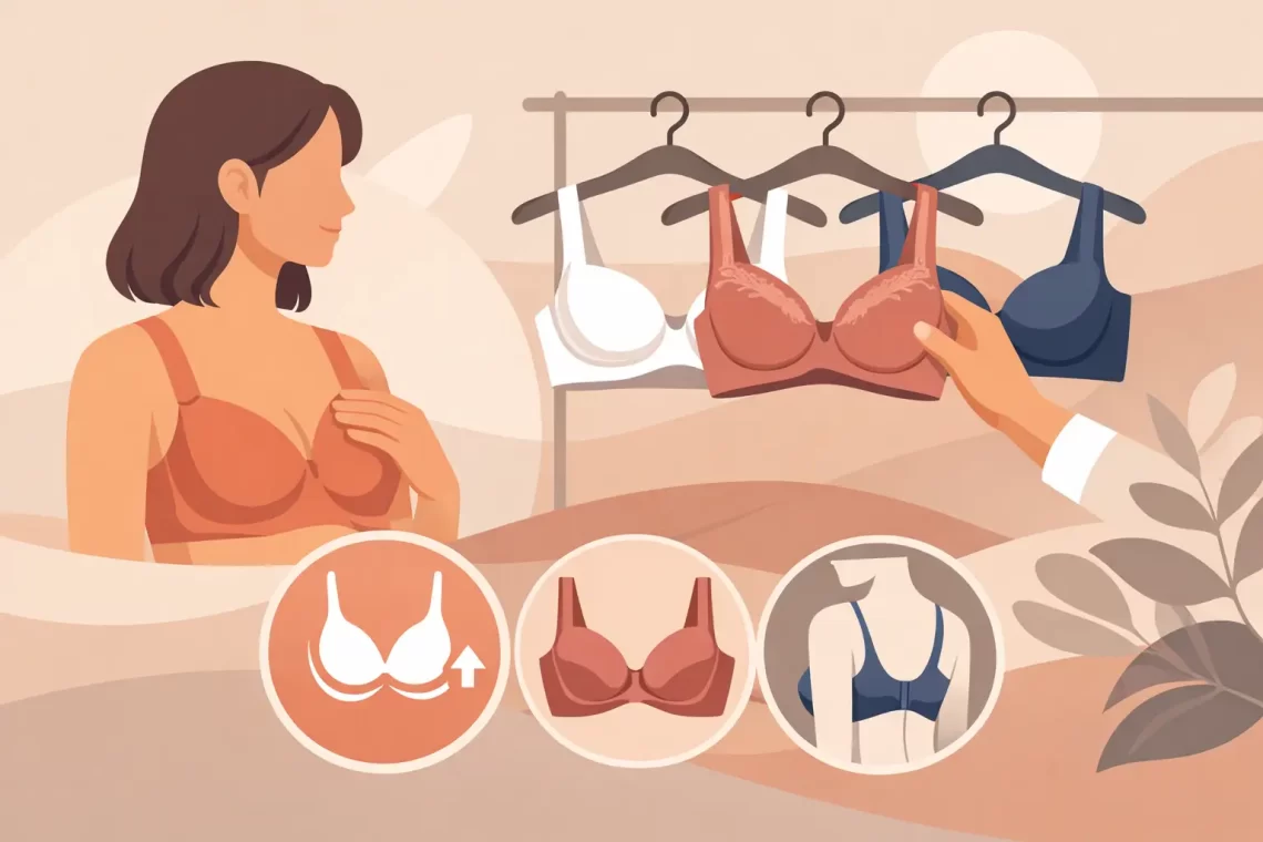 Como escolher sutiã para sustentação