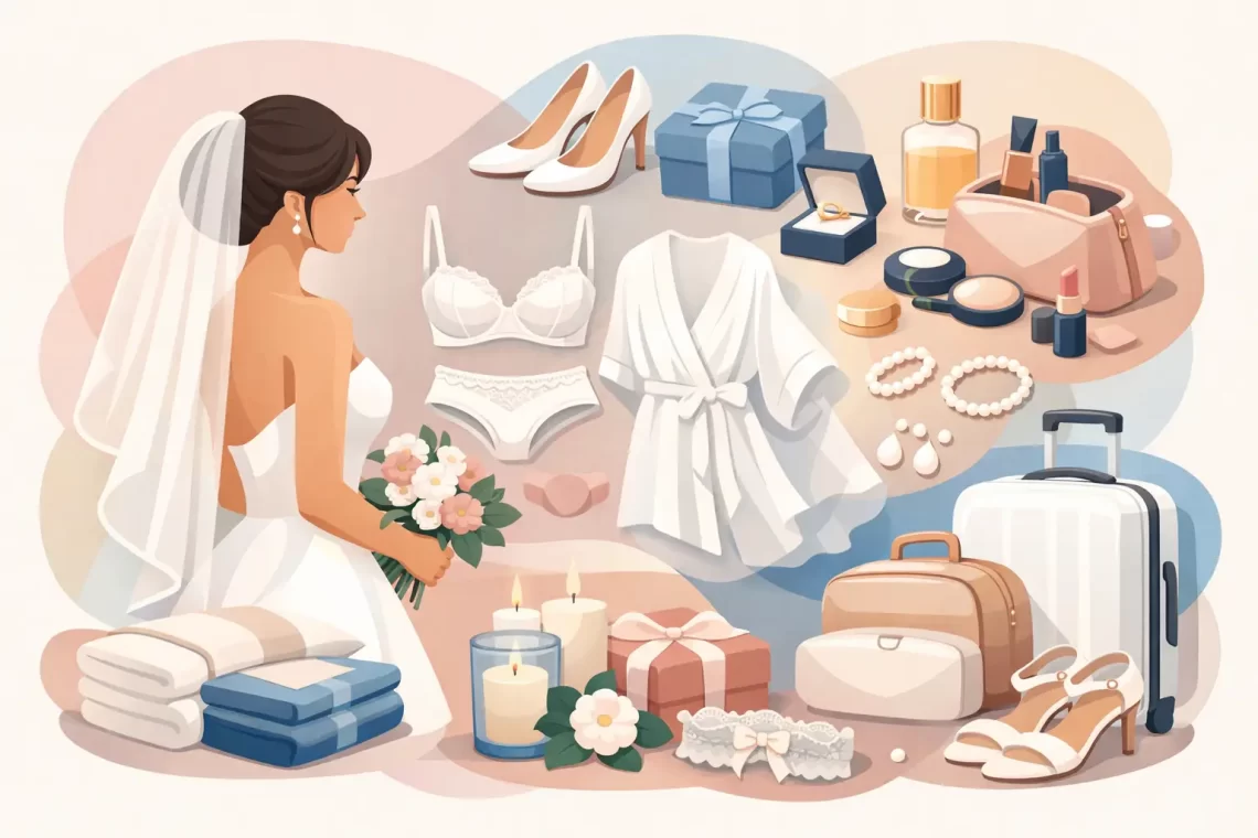 Exemplo de enxoval de noiva completo