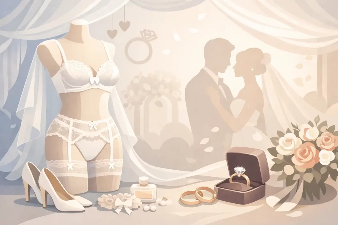 Guia de lingerie para casamento sem erro