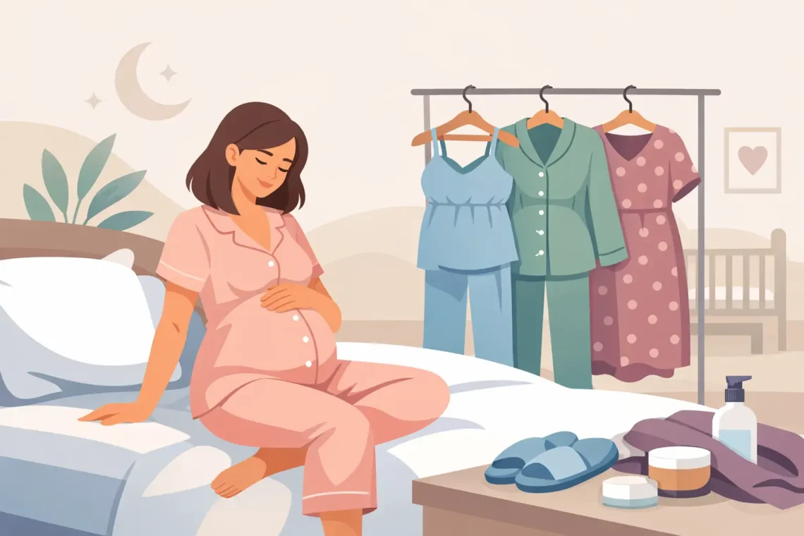 Guia de pijamas para gestante: como escolher