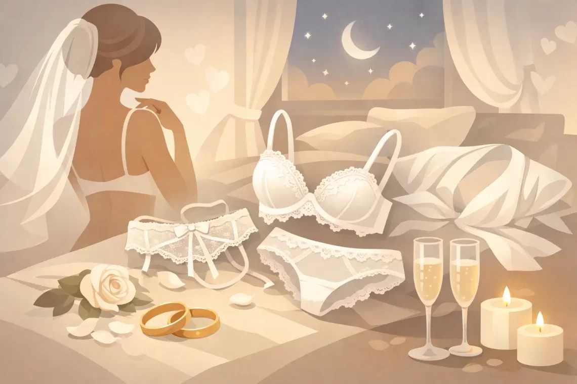 Lingerie para noiva noite de núpcias: como escolher