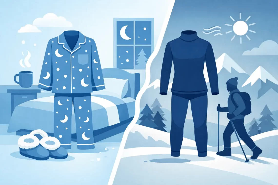 Pijama de inverno ou térmico?