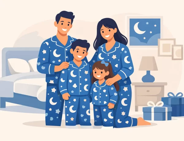 Pijama família combinando vale a pena?