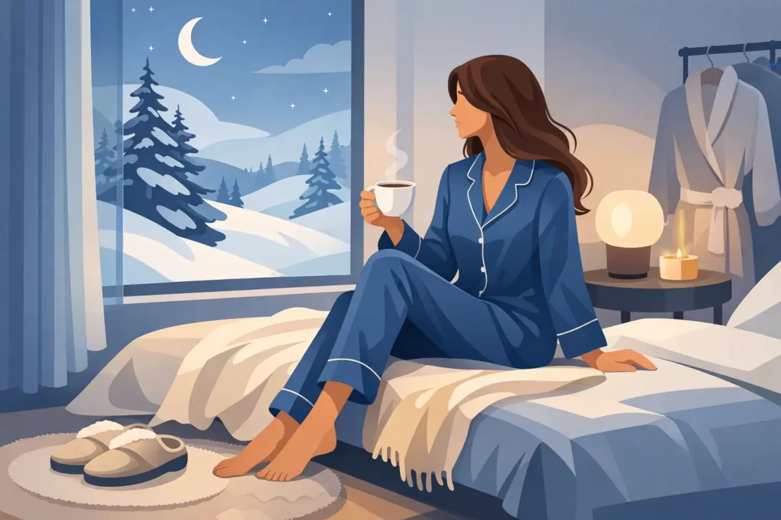 Pijama feminino luxo para inverno: como escolher