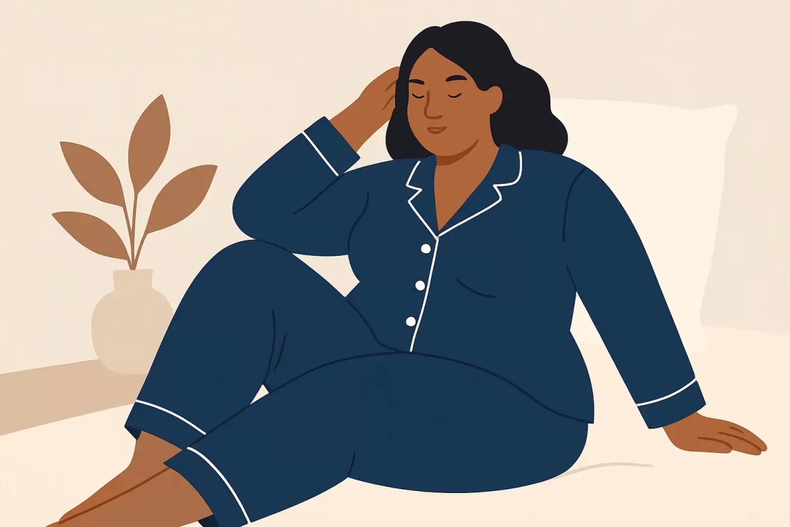 Pijama plus size elegante: acerto sem esforço