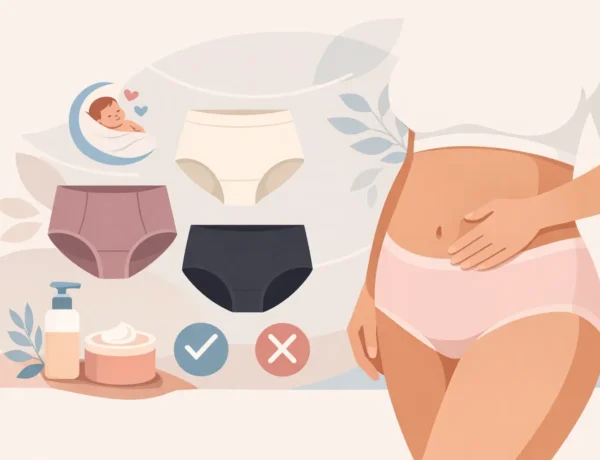 Como escolher calcinha pós-parto sem erro