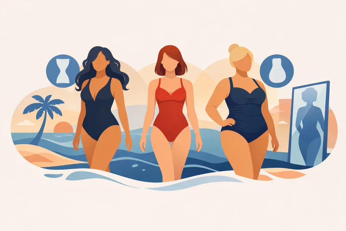 Como escolher maiô para seu corpo