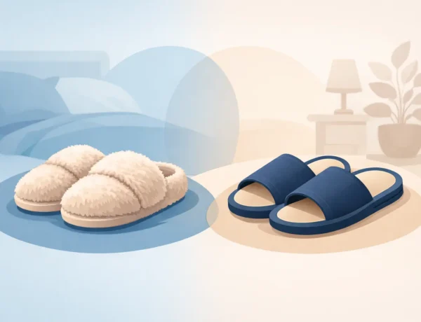 Pantufa ou chinelo de quarto: qual escolher?