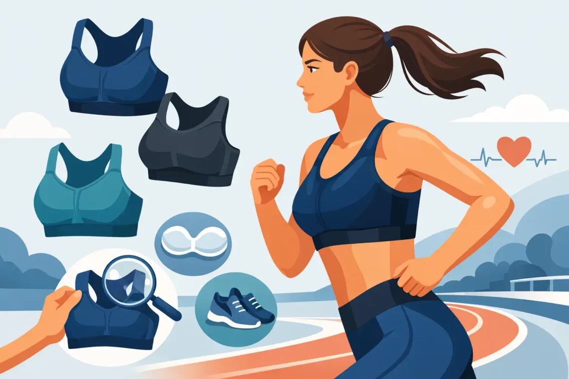 Top esportivo alta sustentação corrida: como escolher