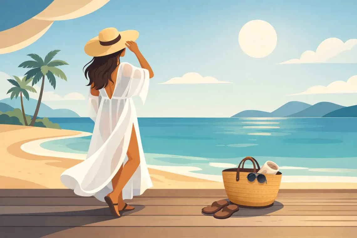 Saída de praia longa: como escolher bem