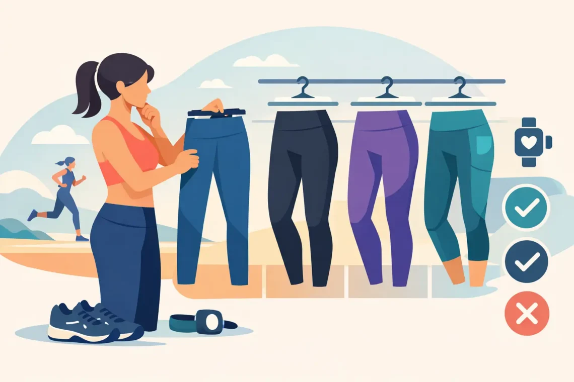 Como escolher legging para corrida sem errar