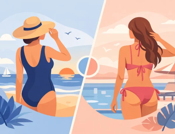 Maiô versus biquíni: qual combina com você?