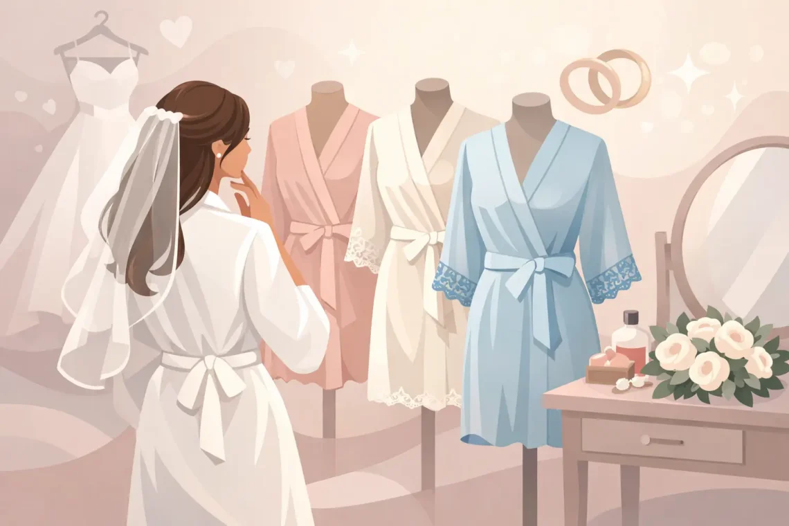 Melhores Robes para Noivas para o Grande Dia