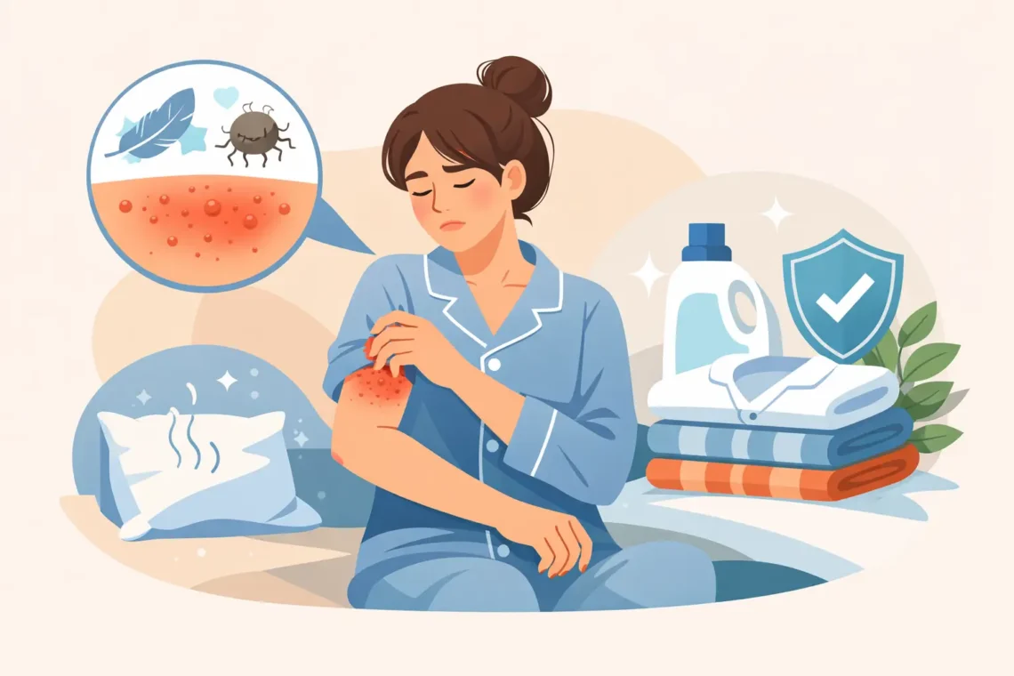 Pijama dá alergia? Veja causas e como evitar