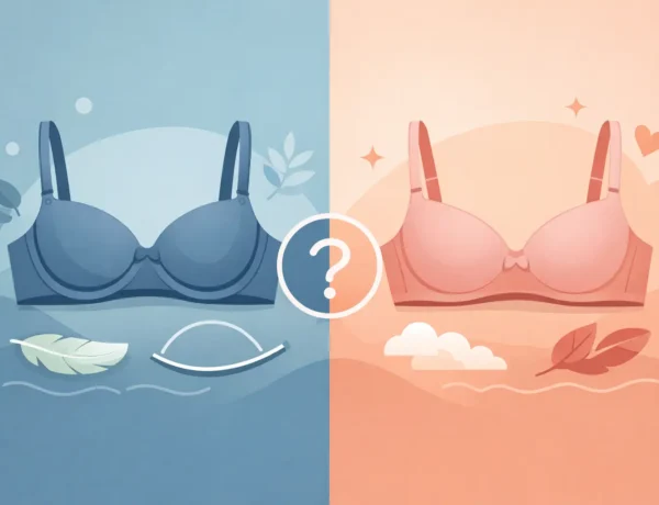 Sutiã aro versus sem aro: qual escolher?