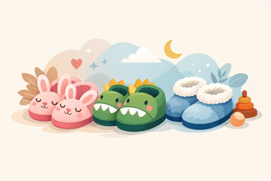 Melhores pantufas para crianças: escolha certa