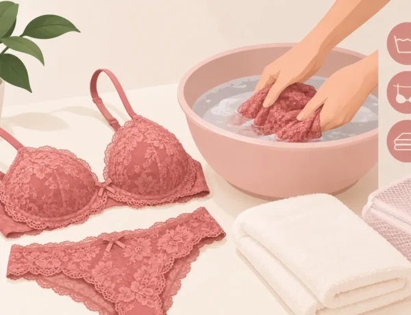 Como cuidar de lingerie de renda sem danificar